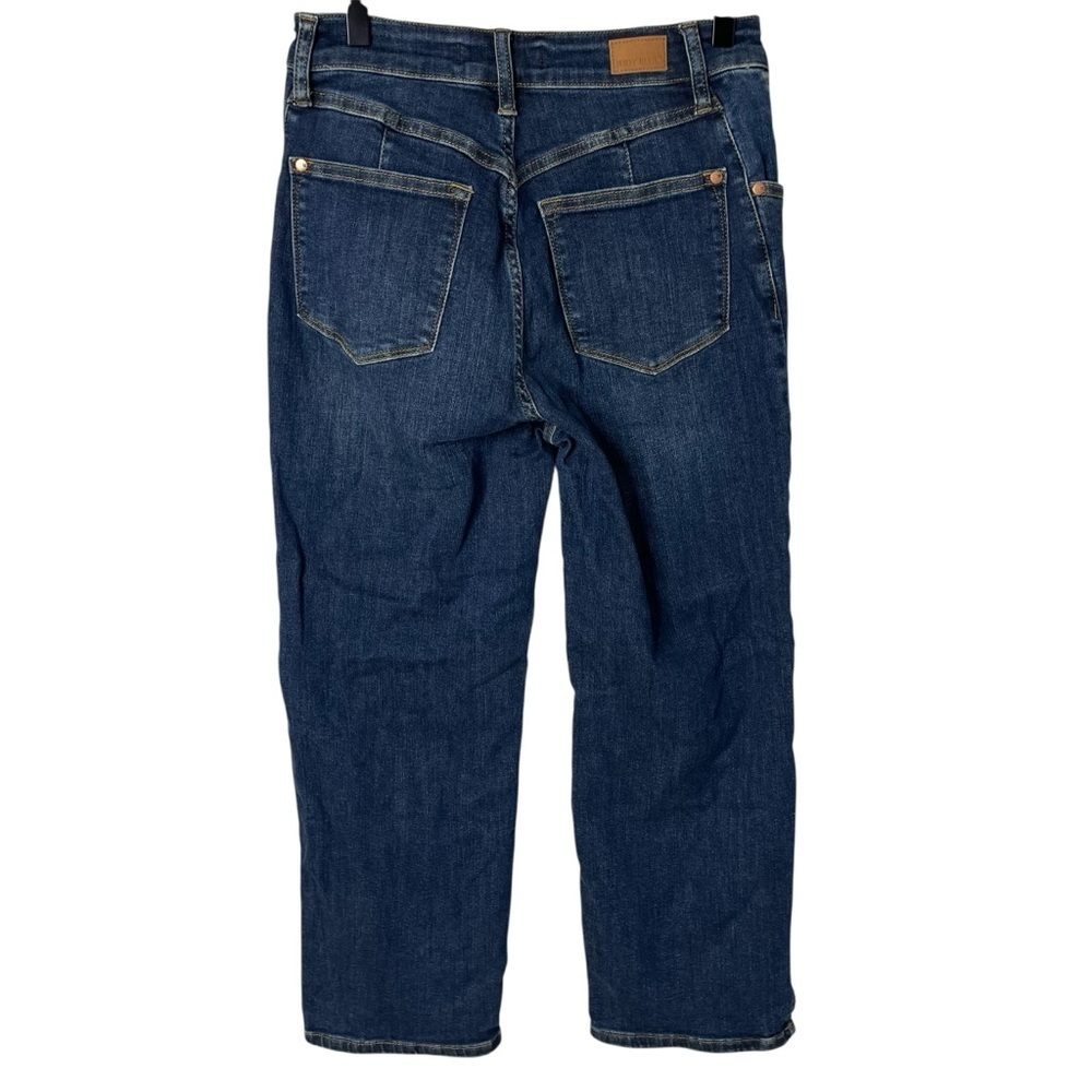 Judy Blue Center Stage High Rise Straight Leg Cropped Jeans Size 7/28 JB88127 - Picture 6 of 8